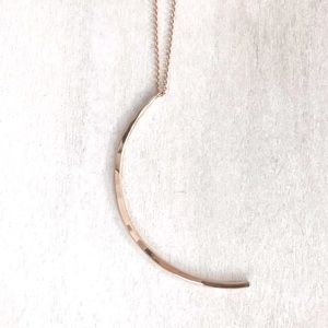 14k Gold Fill Moon Necklace